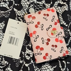 Betsey Johnson Pink Cherry Wallet